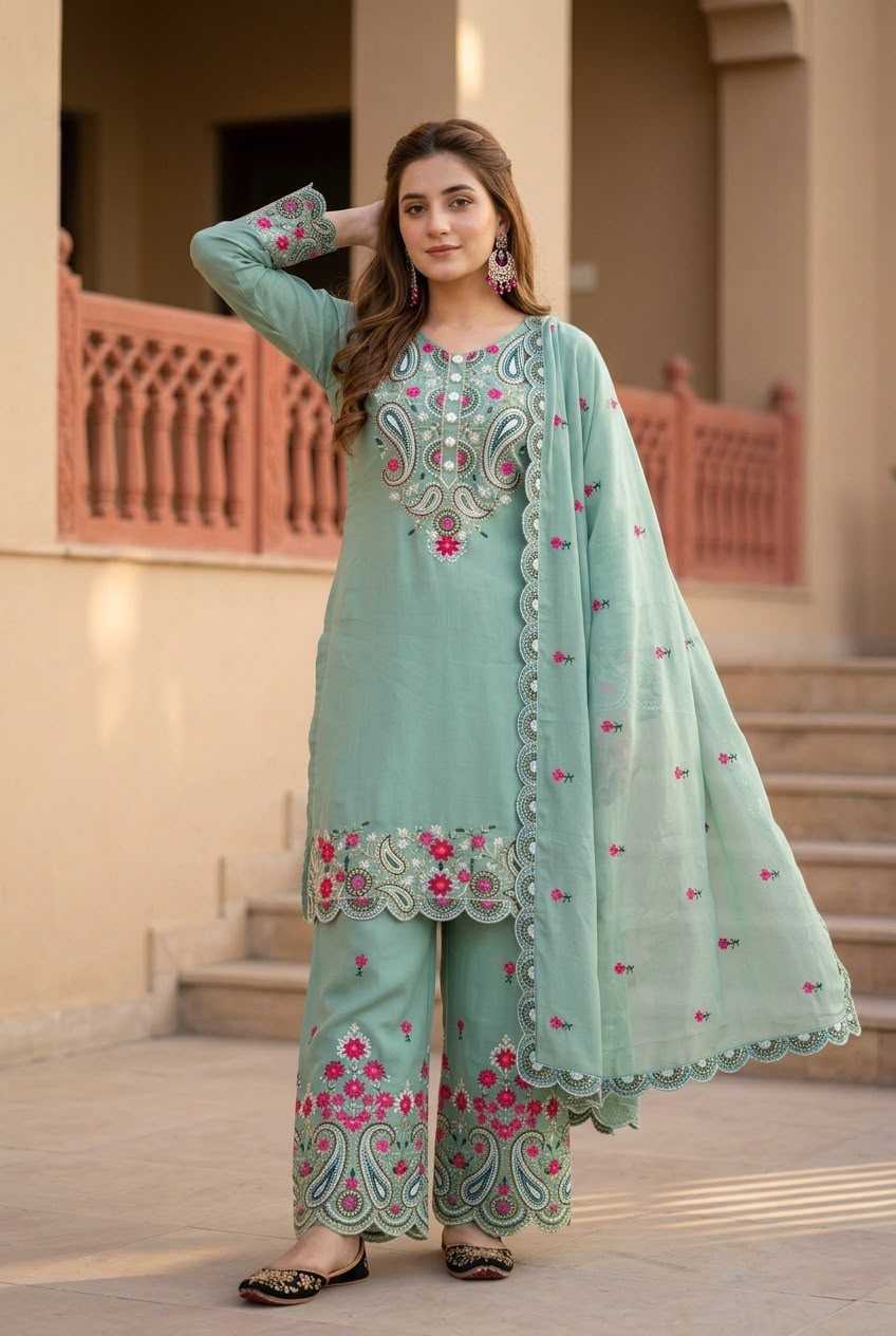 Embroidery Suit