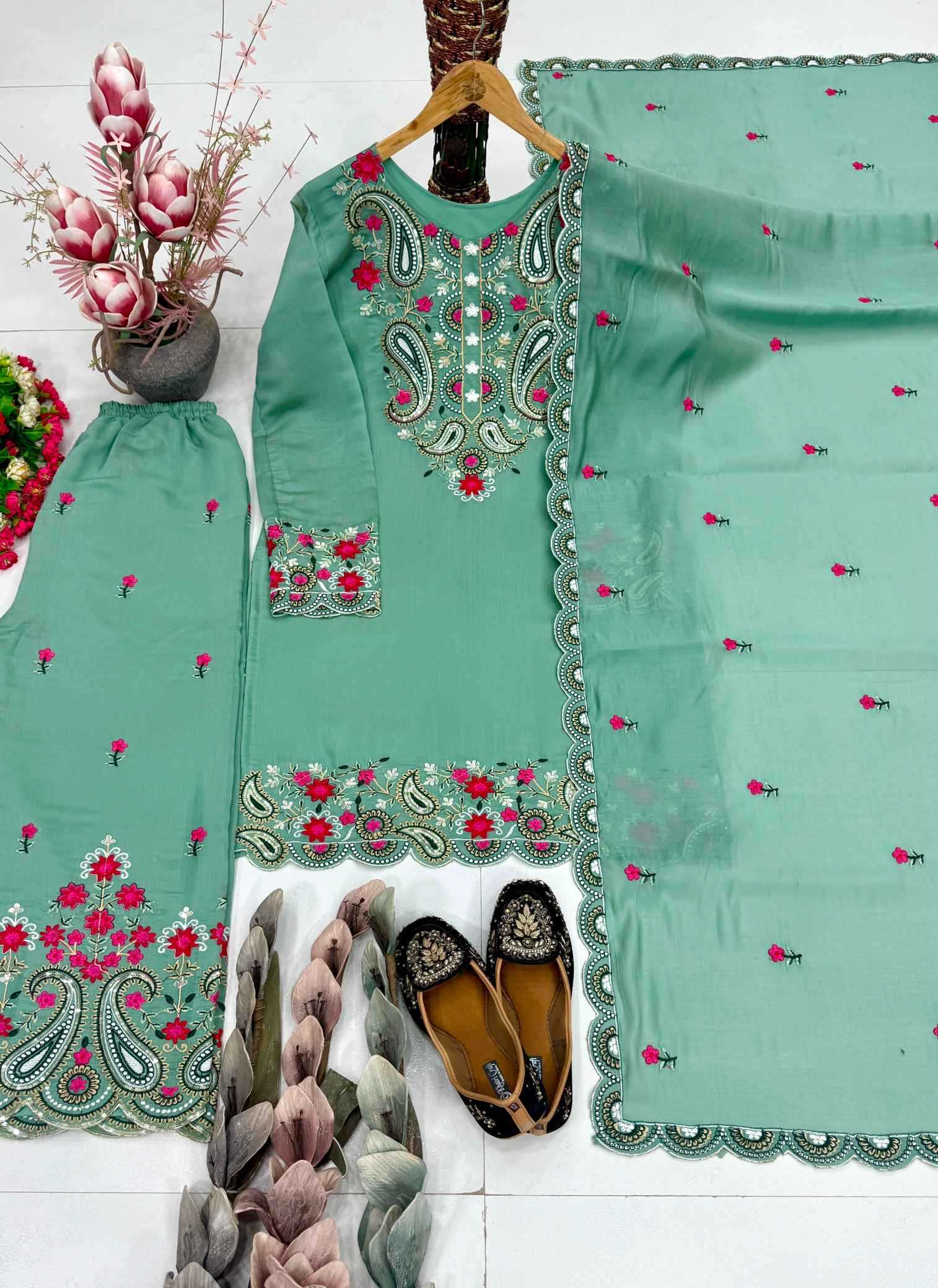 Embroidery Suit