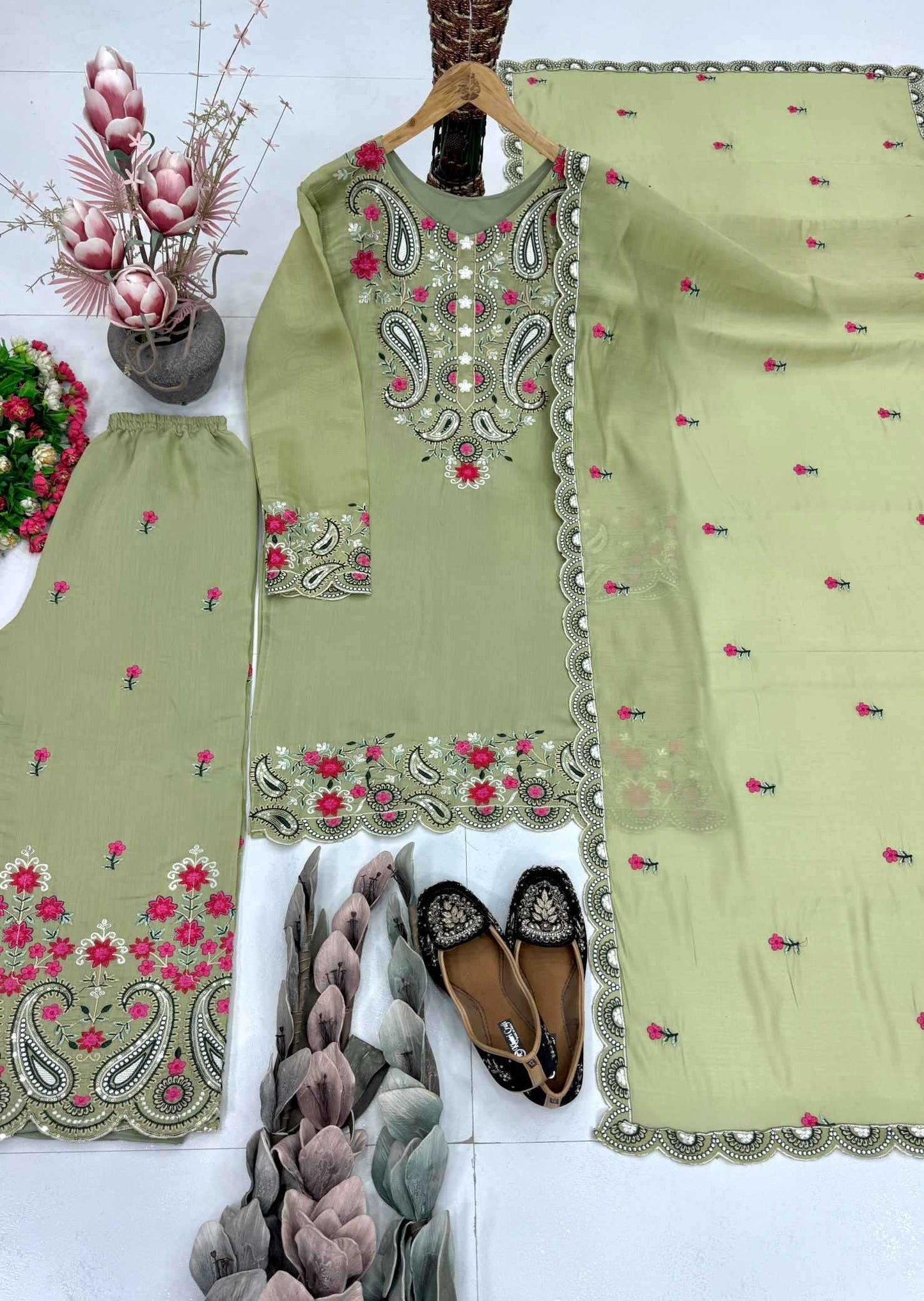 Embroidery Suit