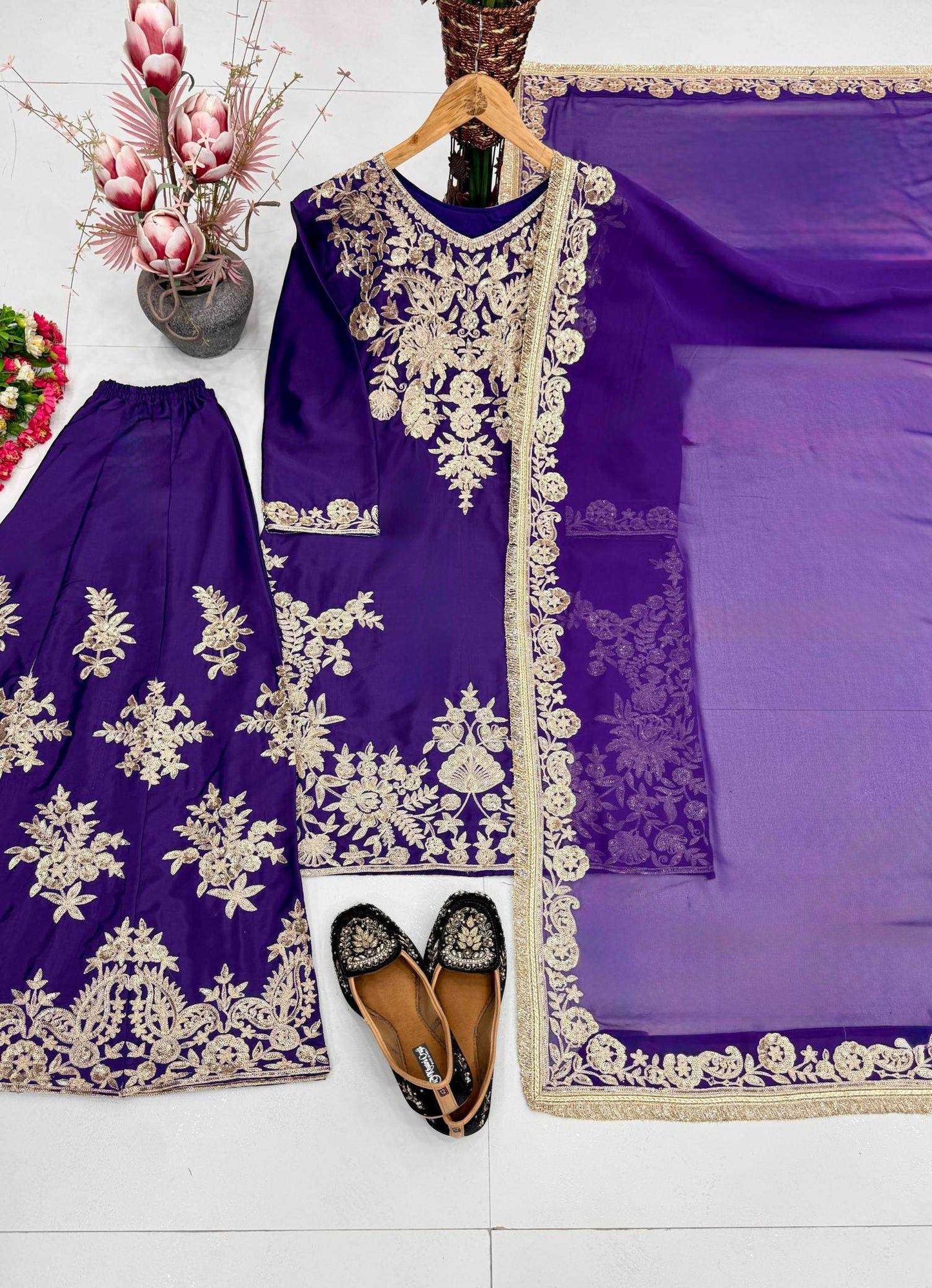 Embroidery Suit