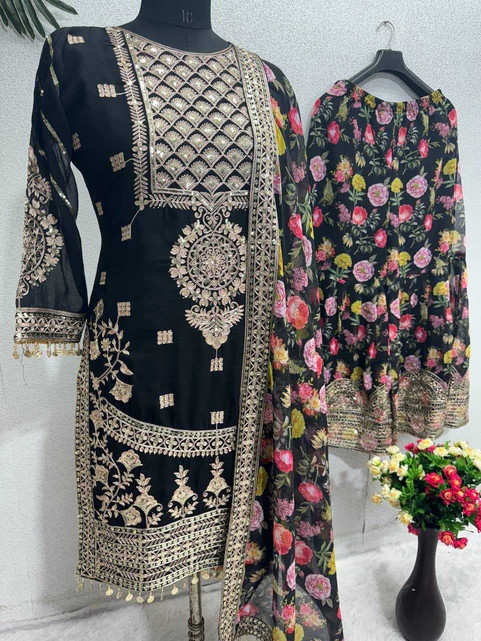 Chinon Silk Palazzo Suit