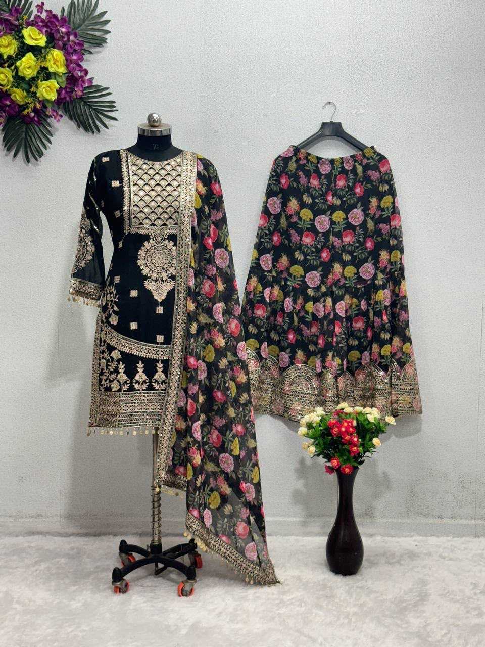 Chinon Silk Palazzo Suit