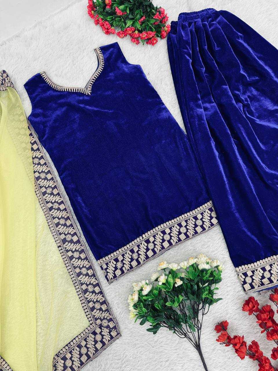 Viscose Velvet Suit
