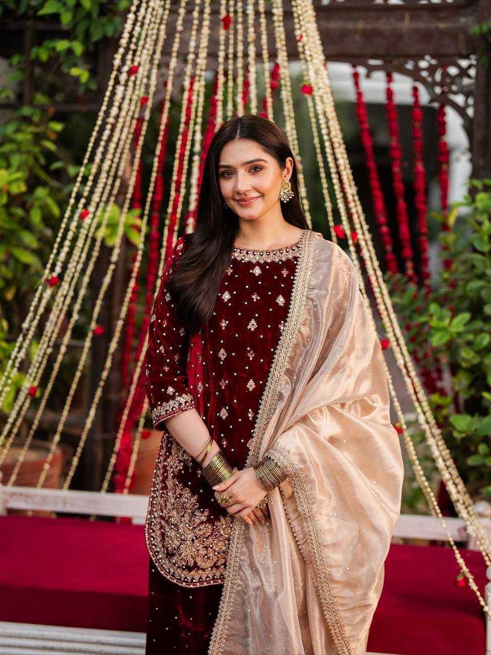 Viscose Sharara Salwar Suit