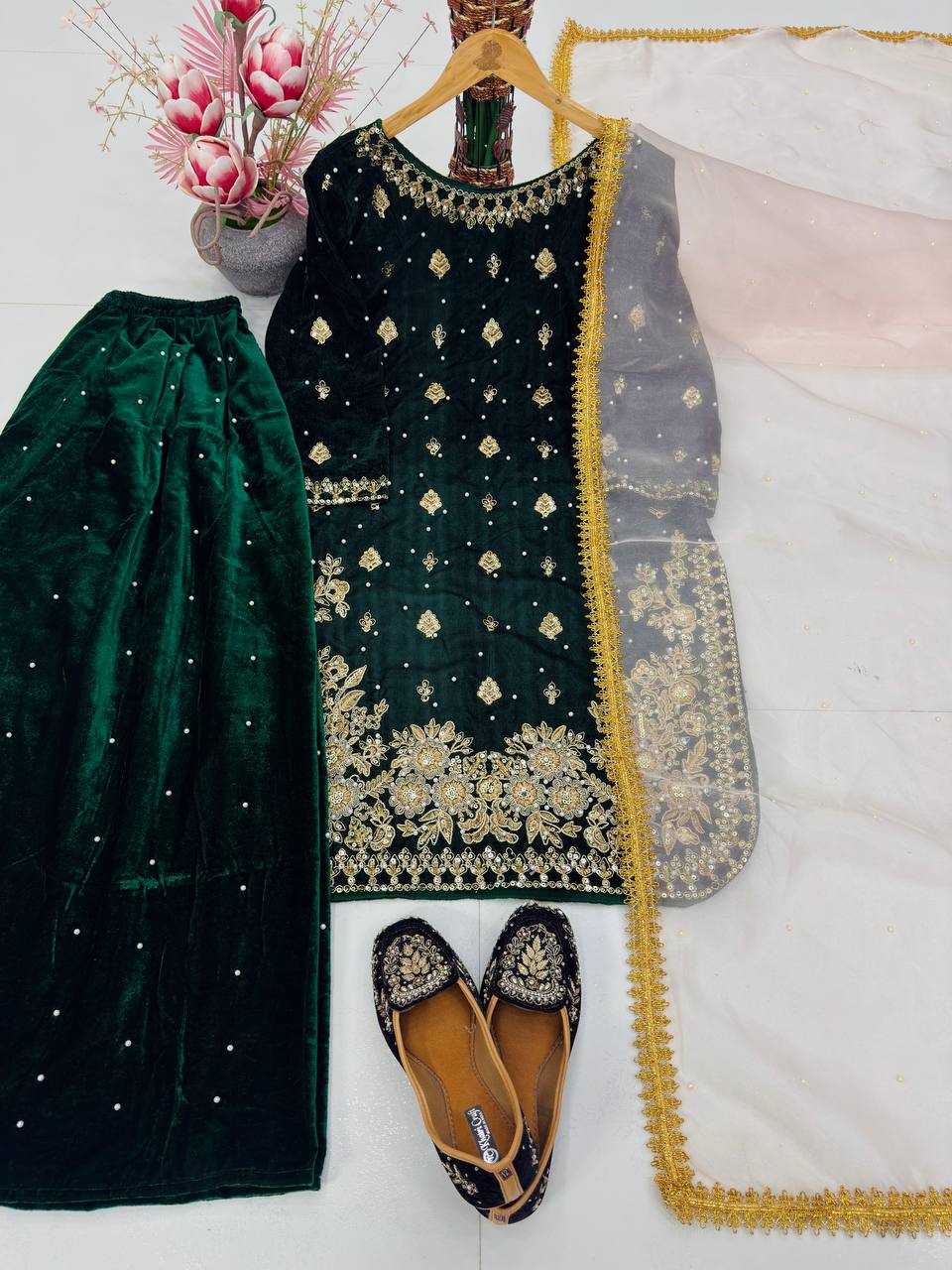 Viscose Sharara Salwar Suit