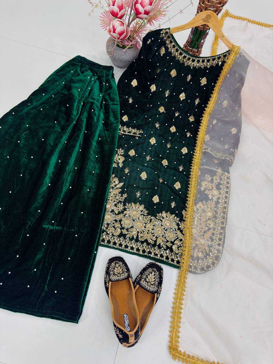 Viscose Sharara Salwar Suit