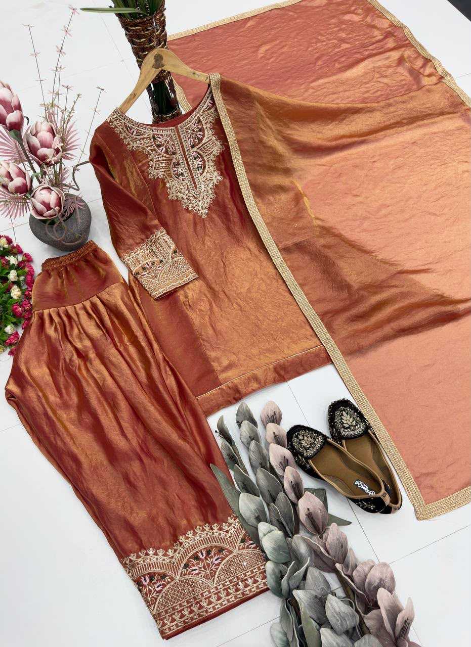 Heavy Silk Party Wear Suit