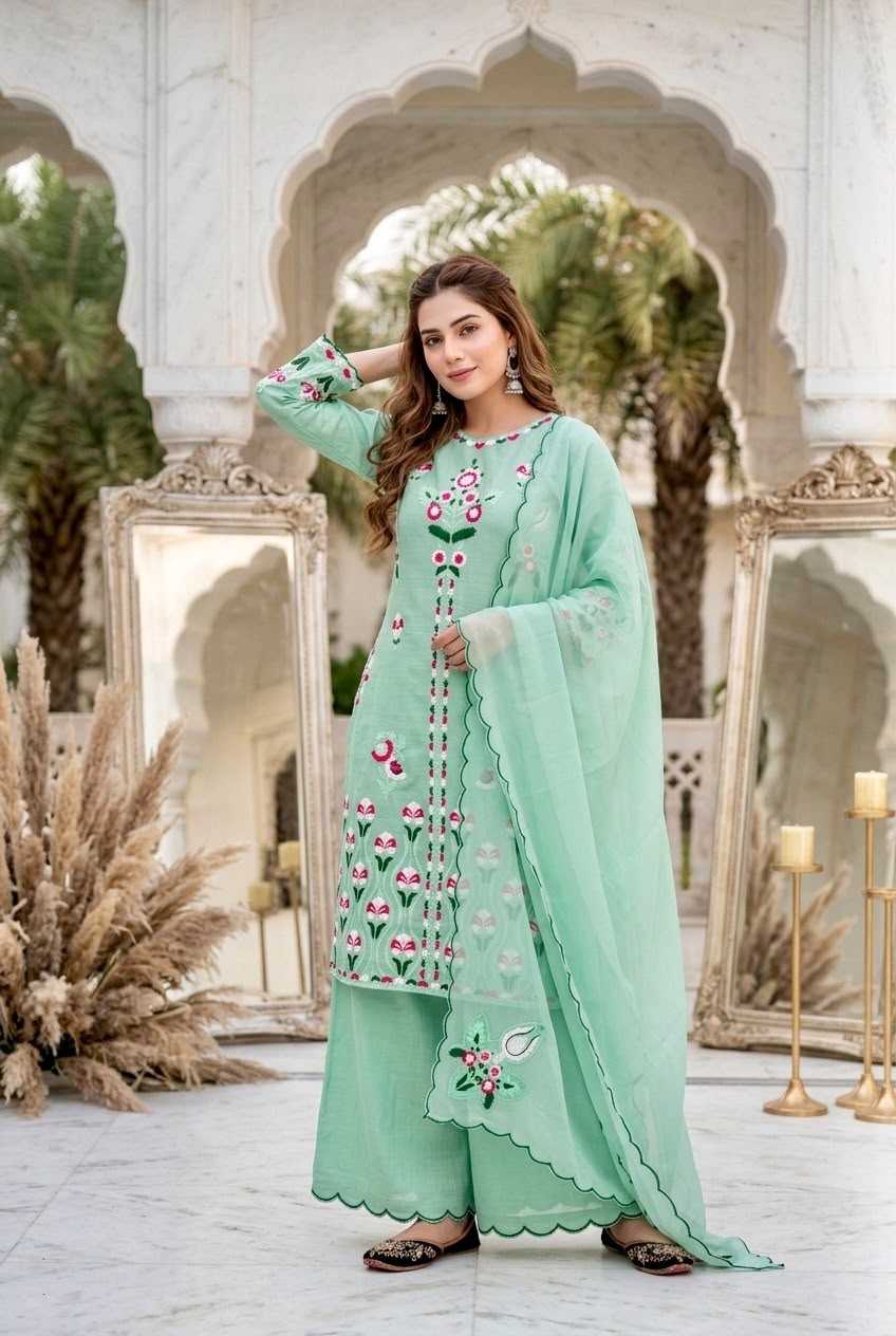 Embroidery Suit