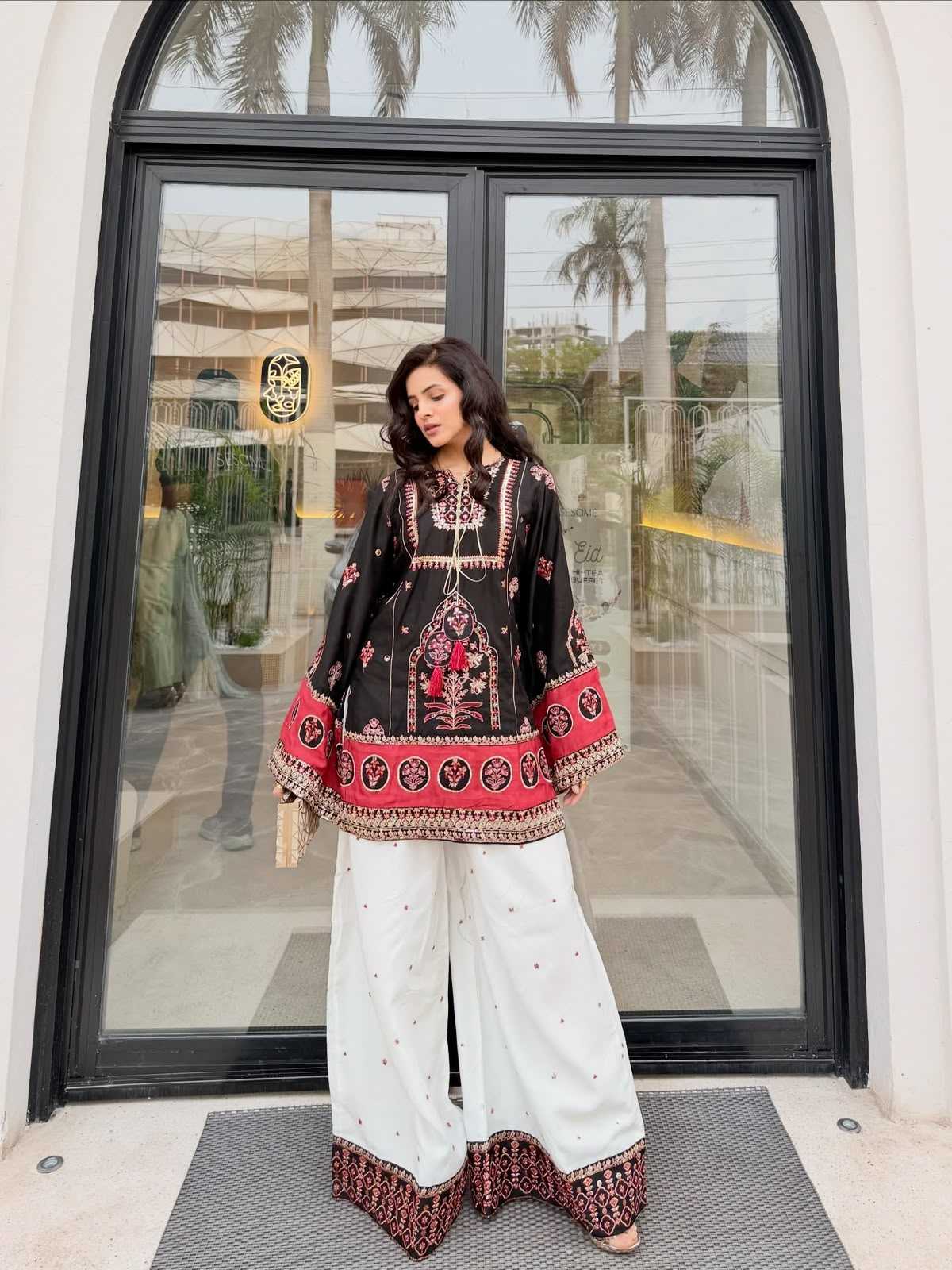 Heavy Silk Embroidery Suit