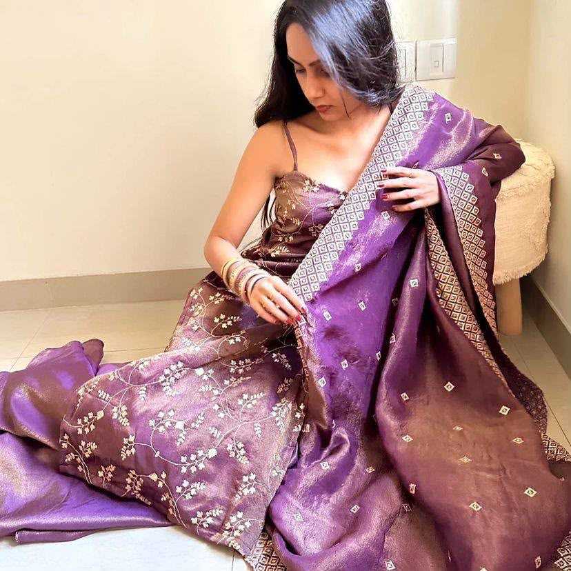Heavy Silk Embroidery Suit