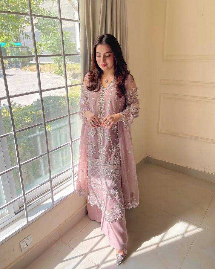 Soft Net Sharara Salwar Suit
