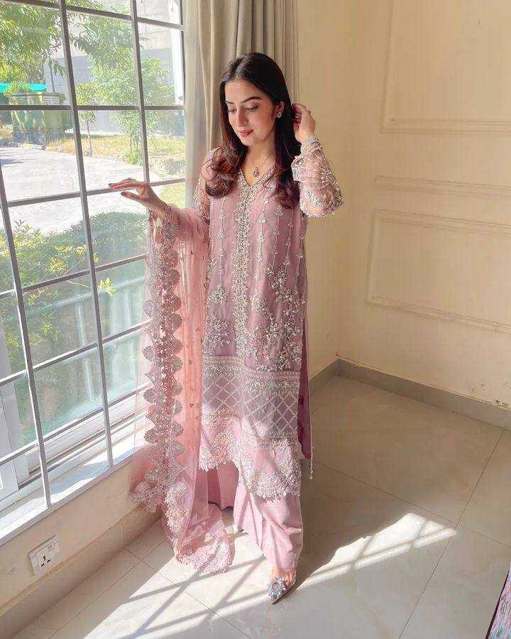 Soft Net Sharara Salwar Suit