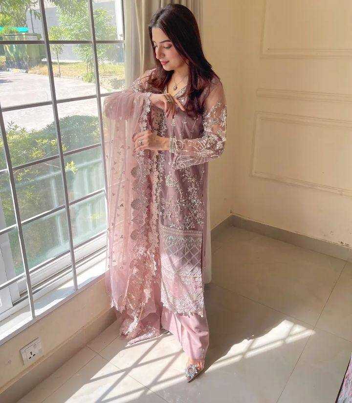 Soft Net Sharara Salwar Suit