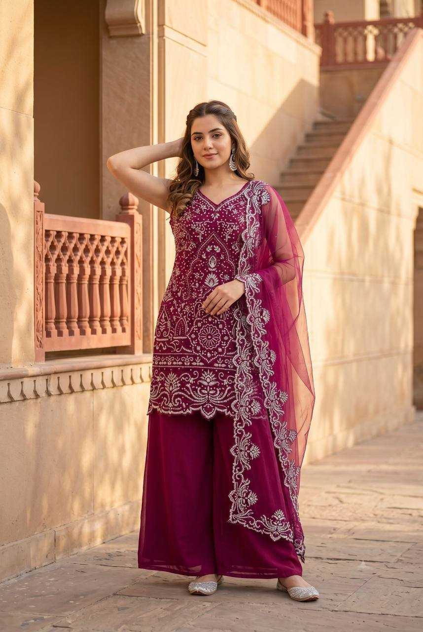 Georgette Embroidery Suit
