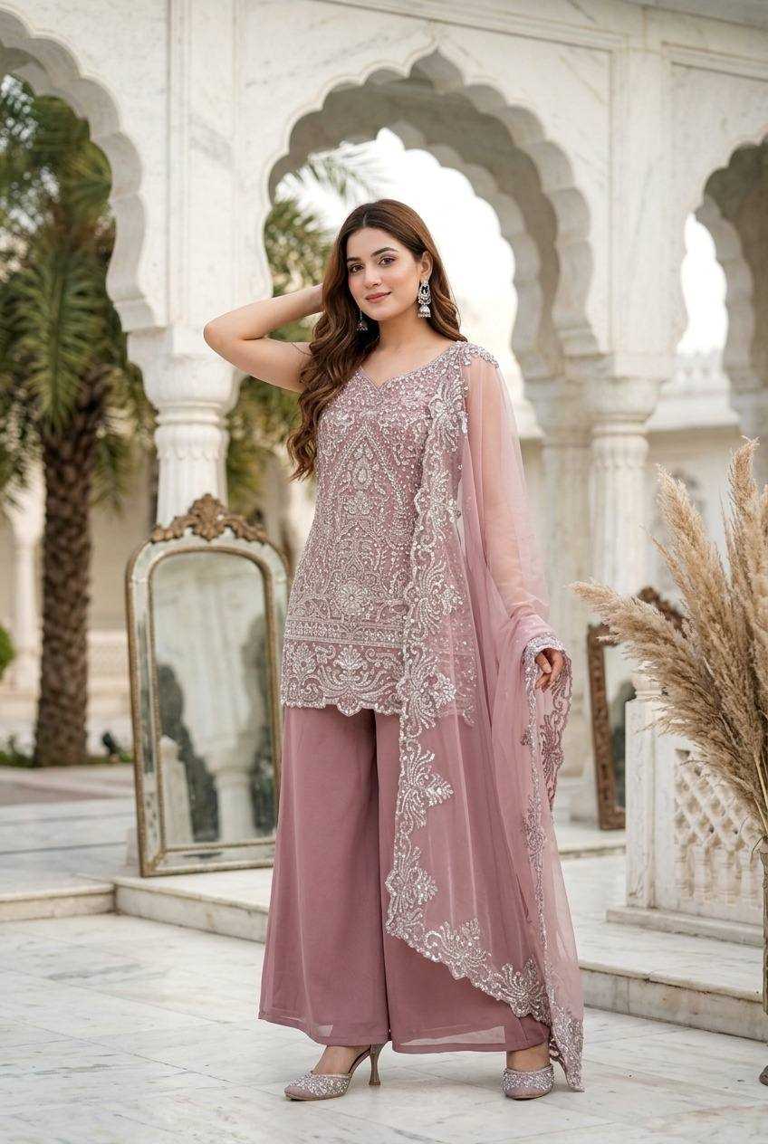 Georgette Embroidery Suit