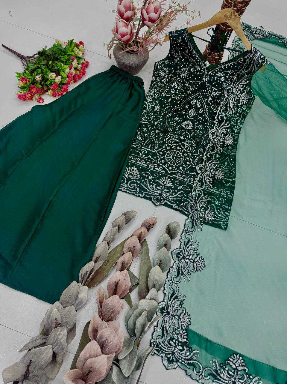 Georgette Embroidery Suit