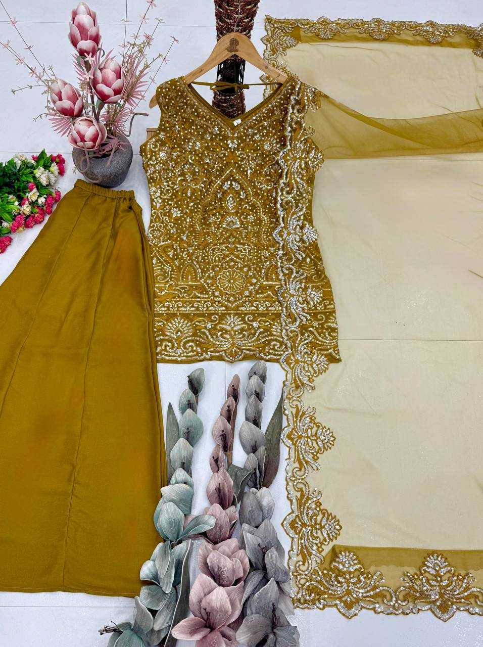 Georgette Embroidery Suit