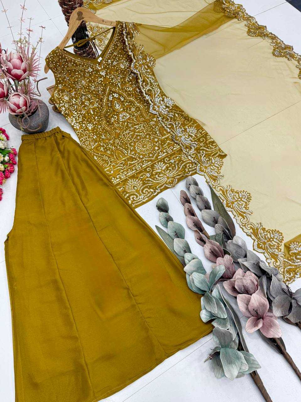 Georgette Embroidery Suit