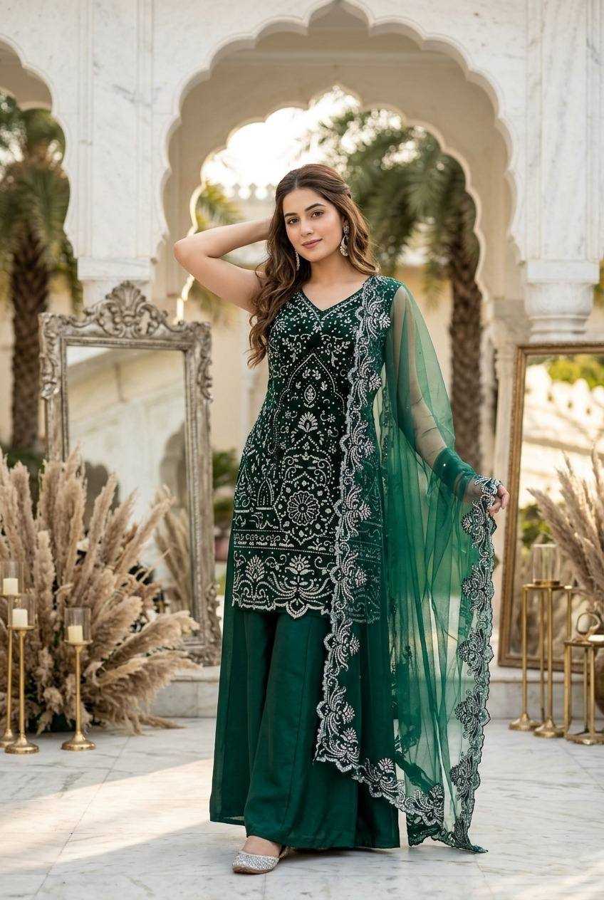 Georgette Embroidery Suit