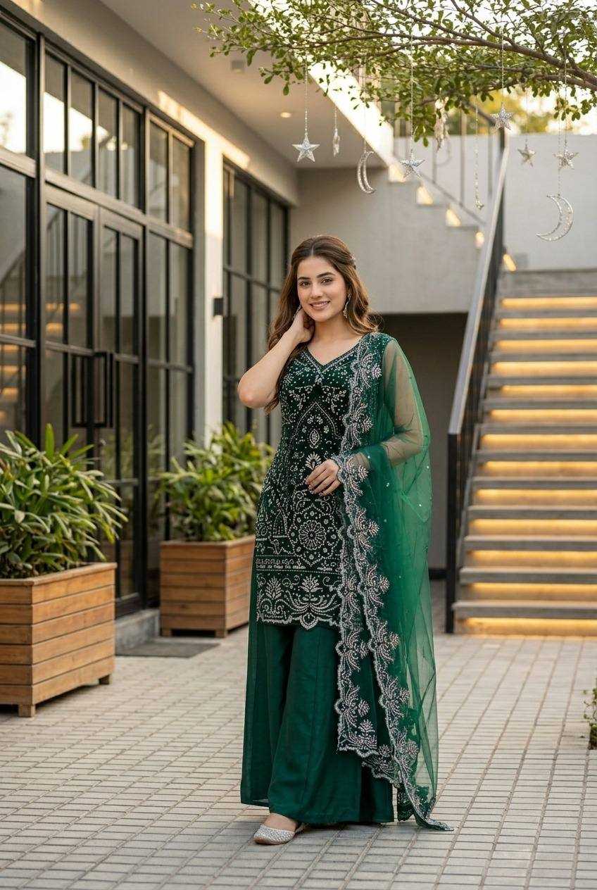 Georgette Embroidery Suit