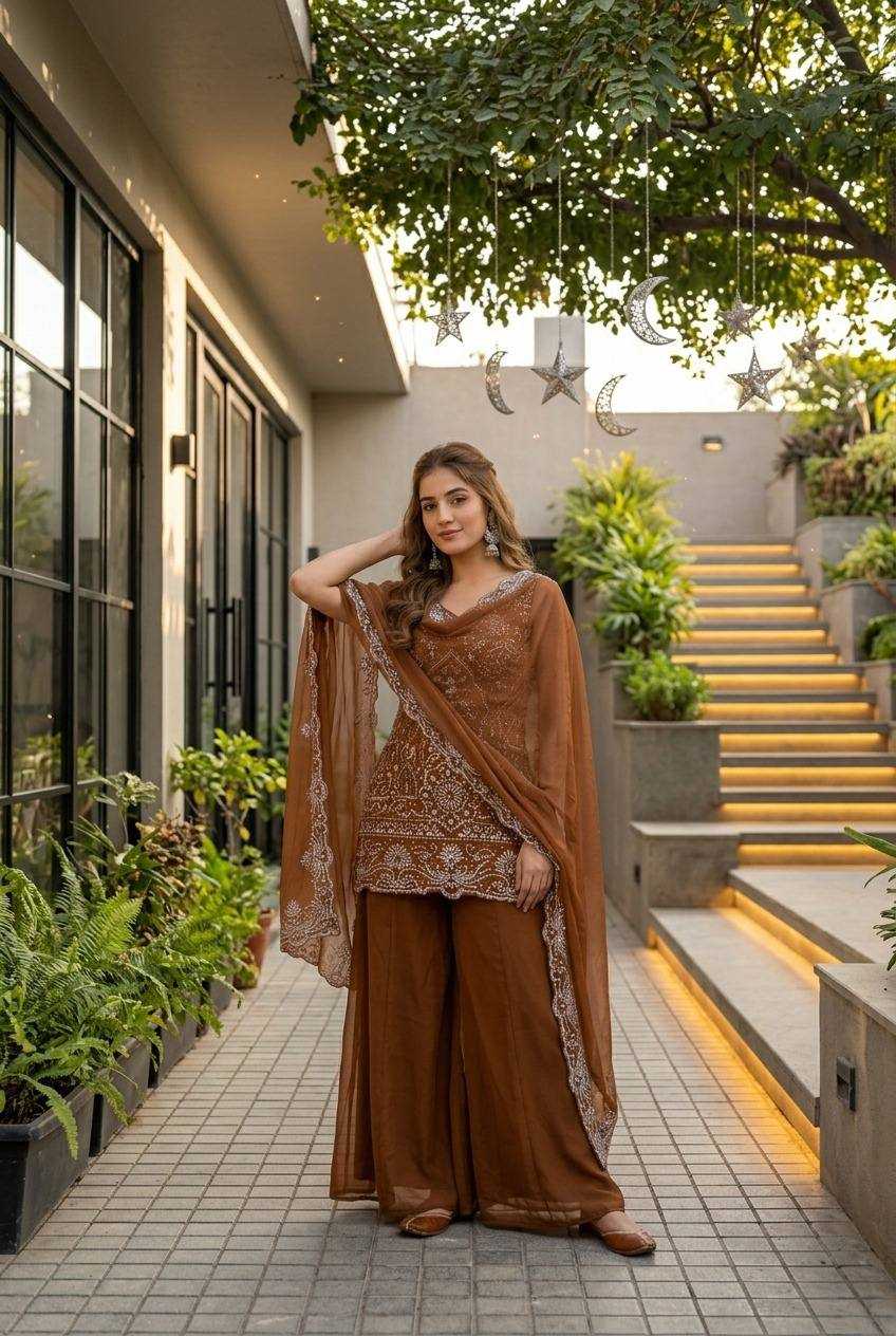 Georgette Embroidery Suit