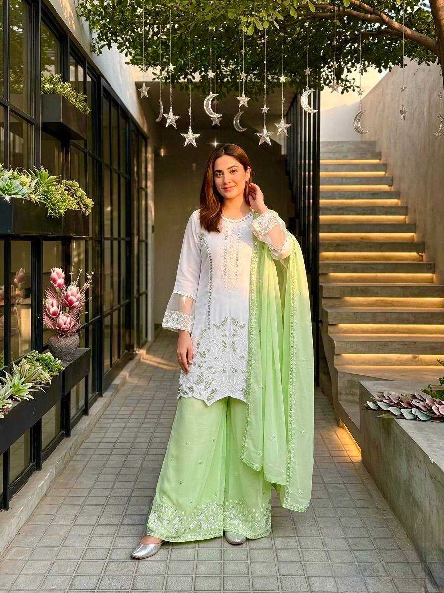 Cotton Embroidery Suit