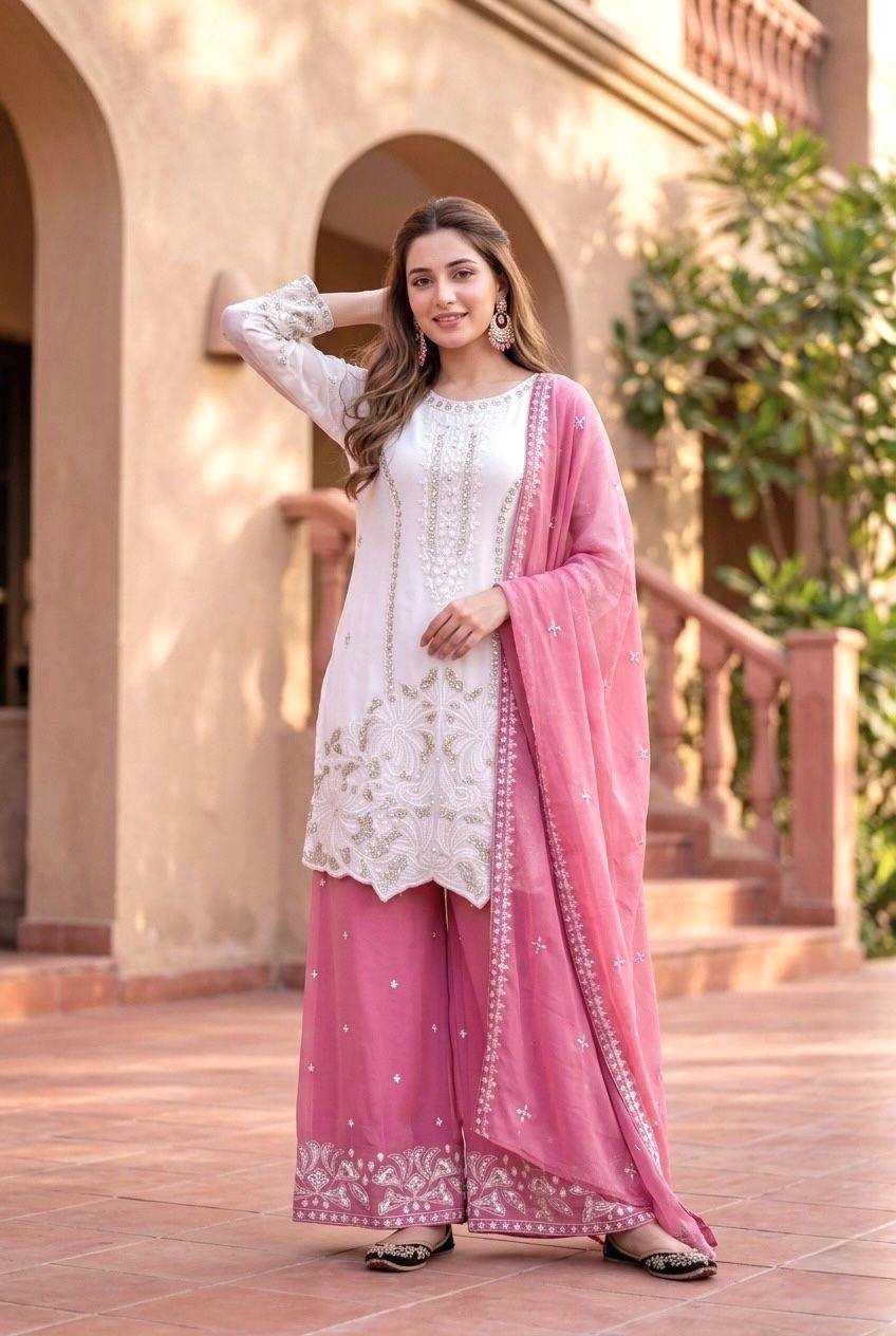 Cotton Embroidery Suit