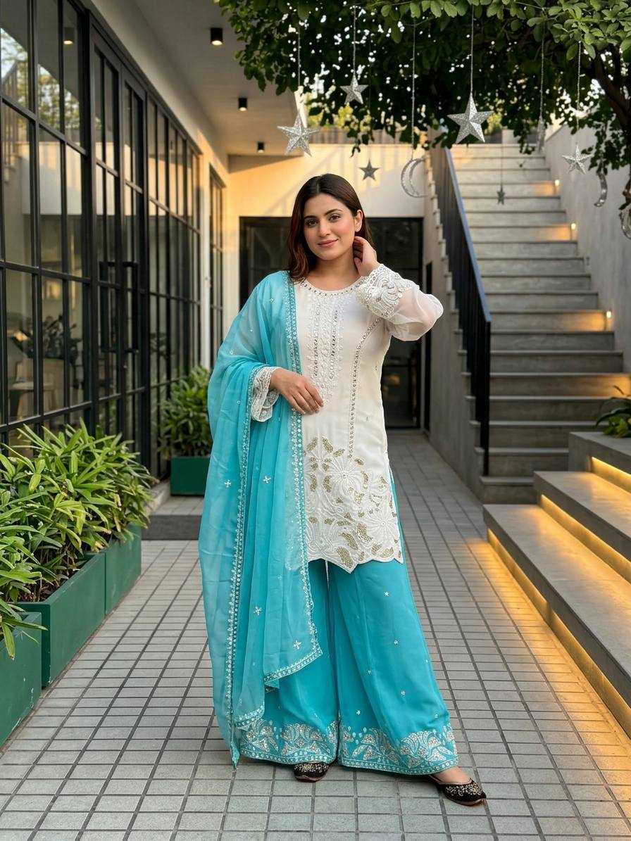 Cotton Embroidery Suit