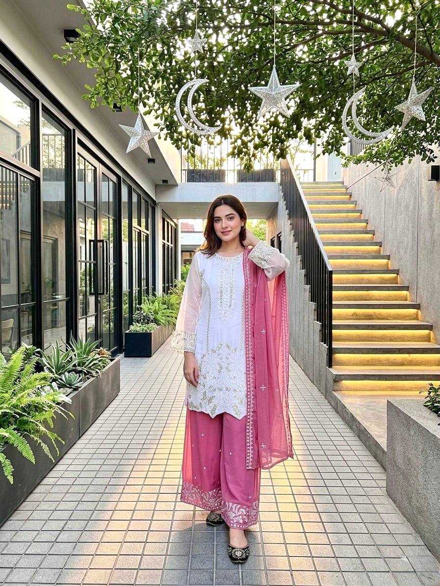 Cotton Embroidery Suit