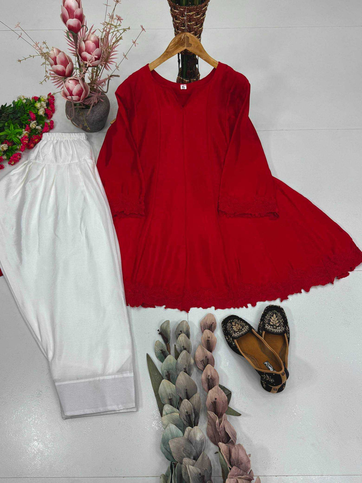 Chanderi Soft Designer Kurti