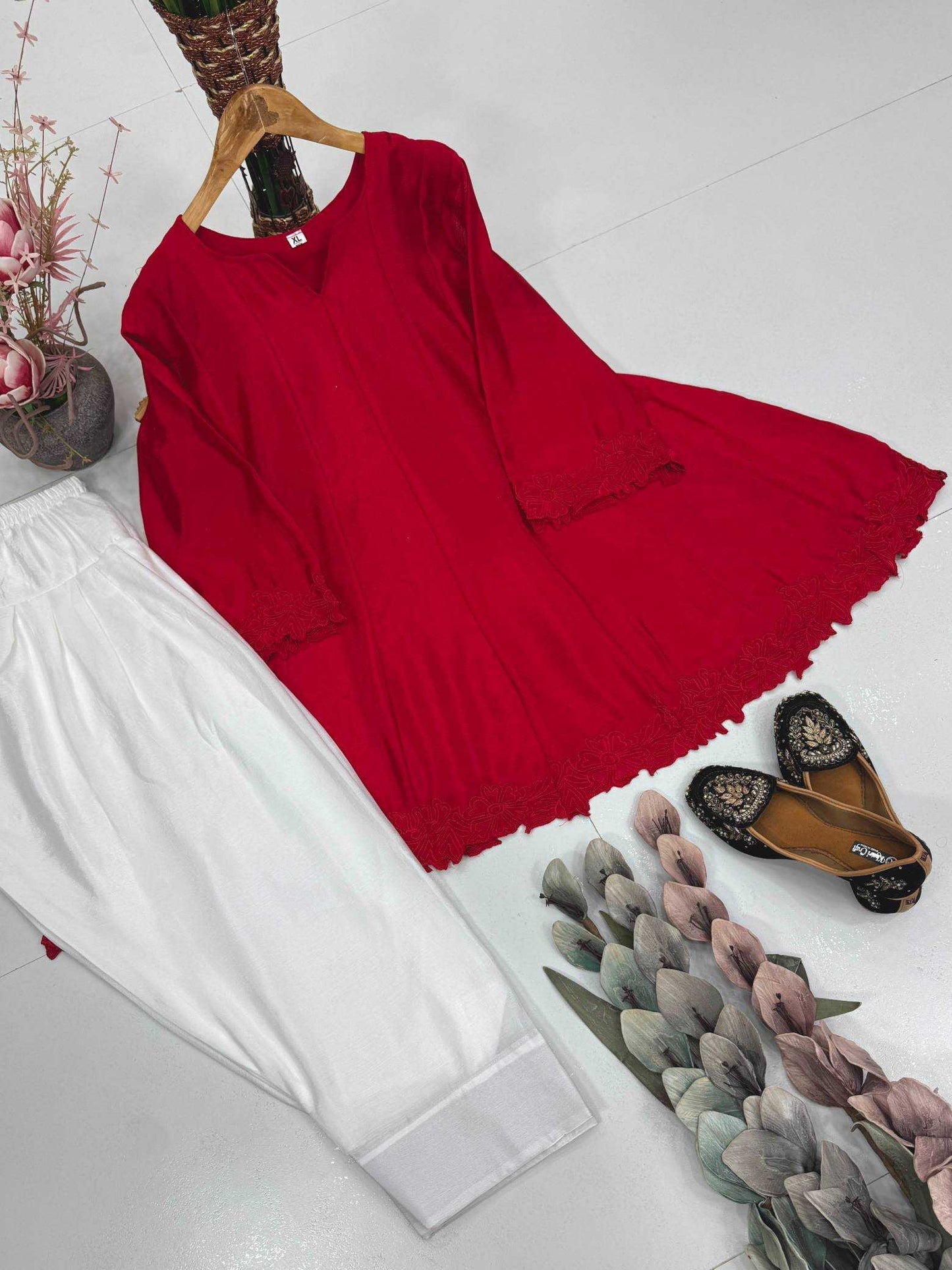 Chanderi Soft Designer Kurti