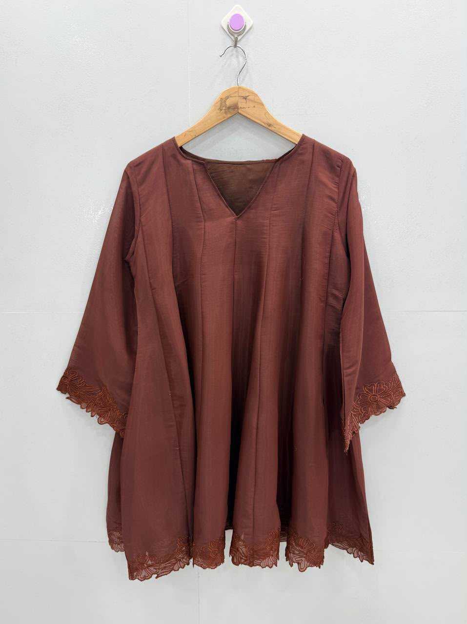 Chanderi Soft Designer Kurti