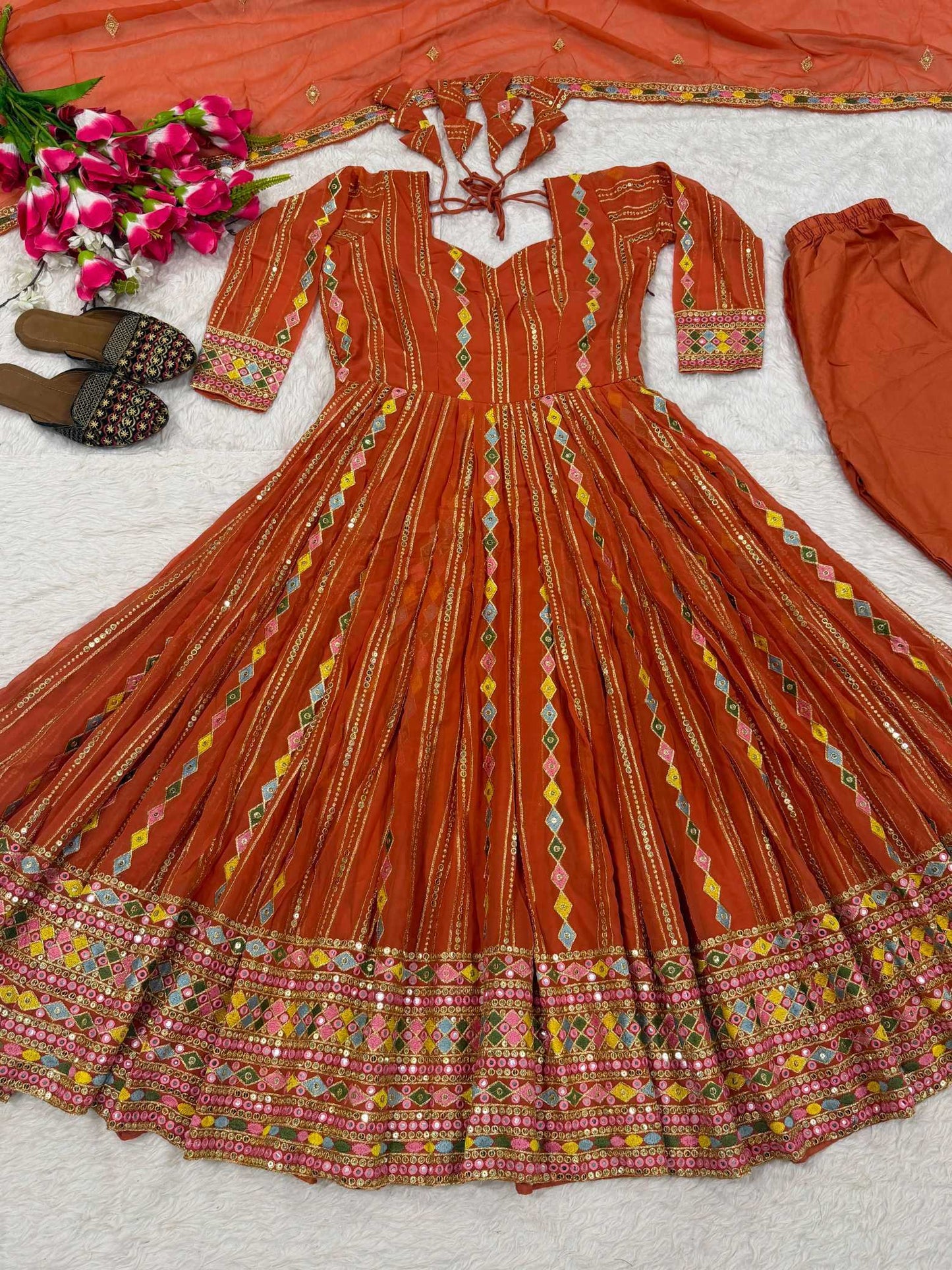 Embroidery Suit