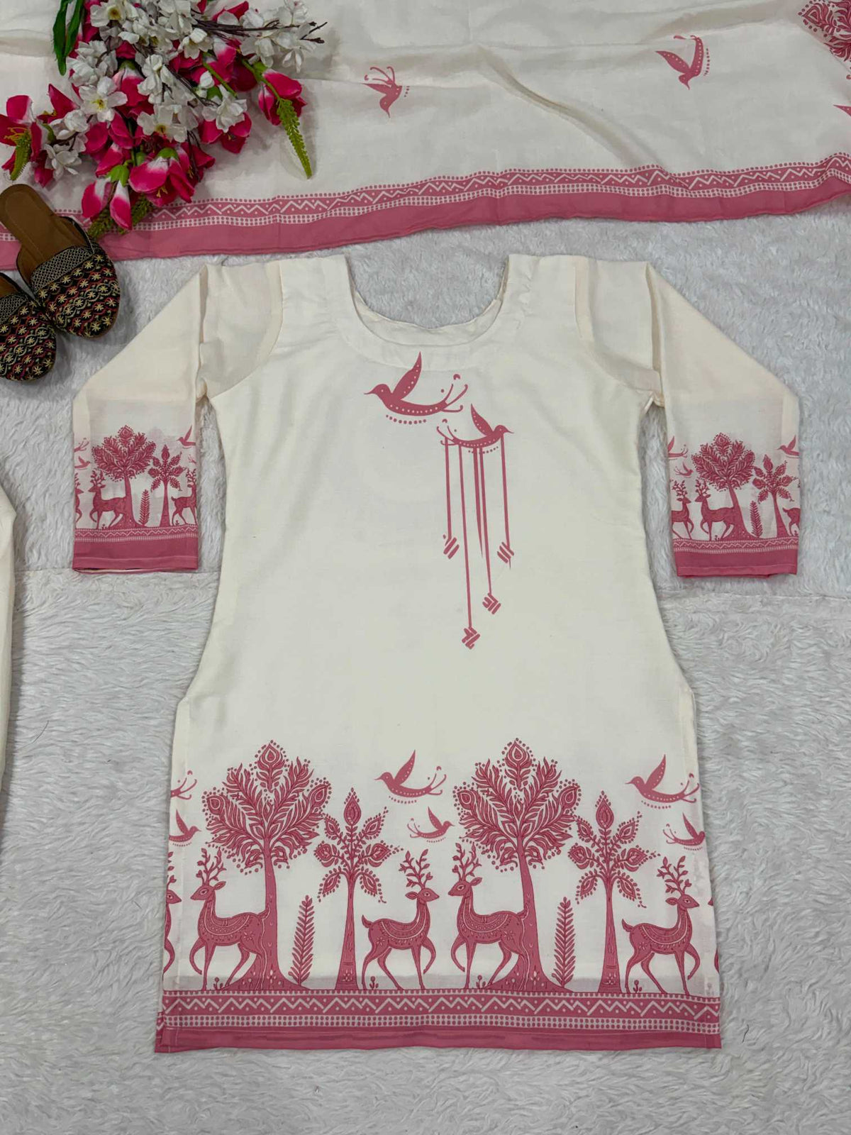 Cotton Cambric Suit