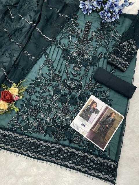 Organza Silk Ladies Suit