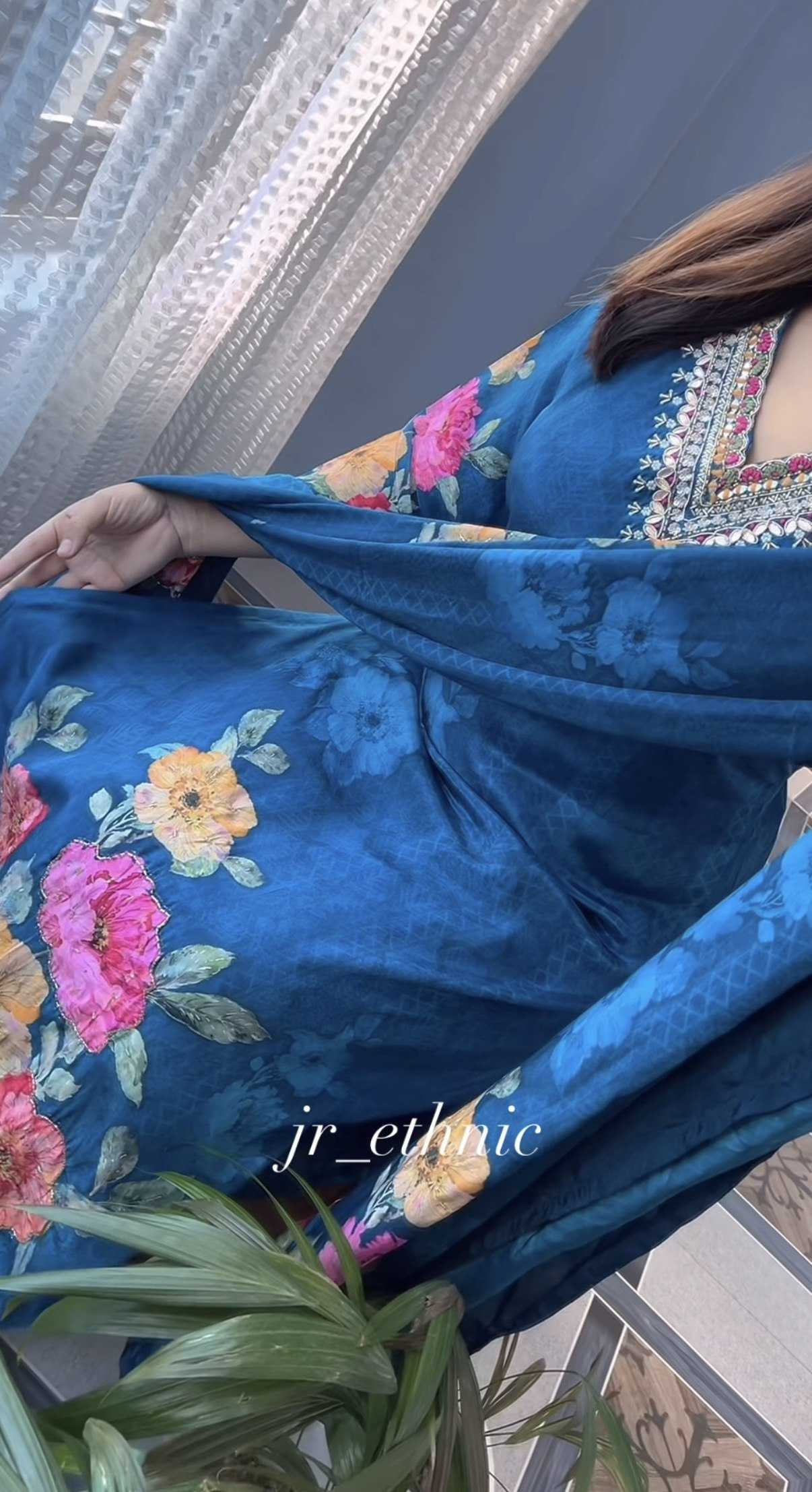Cotton Party Wear Suit