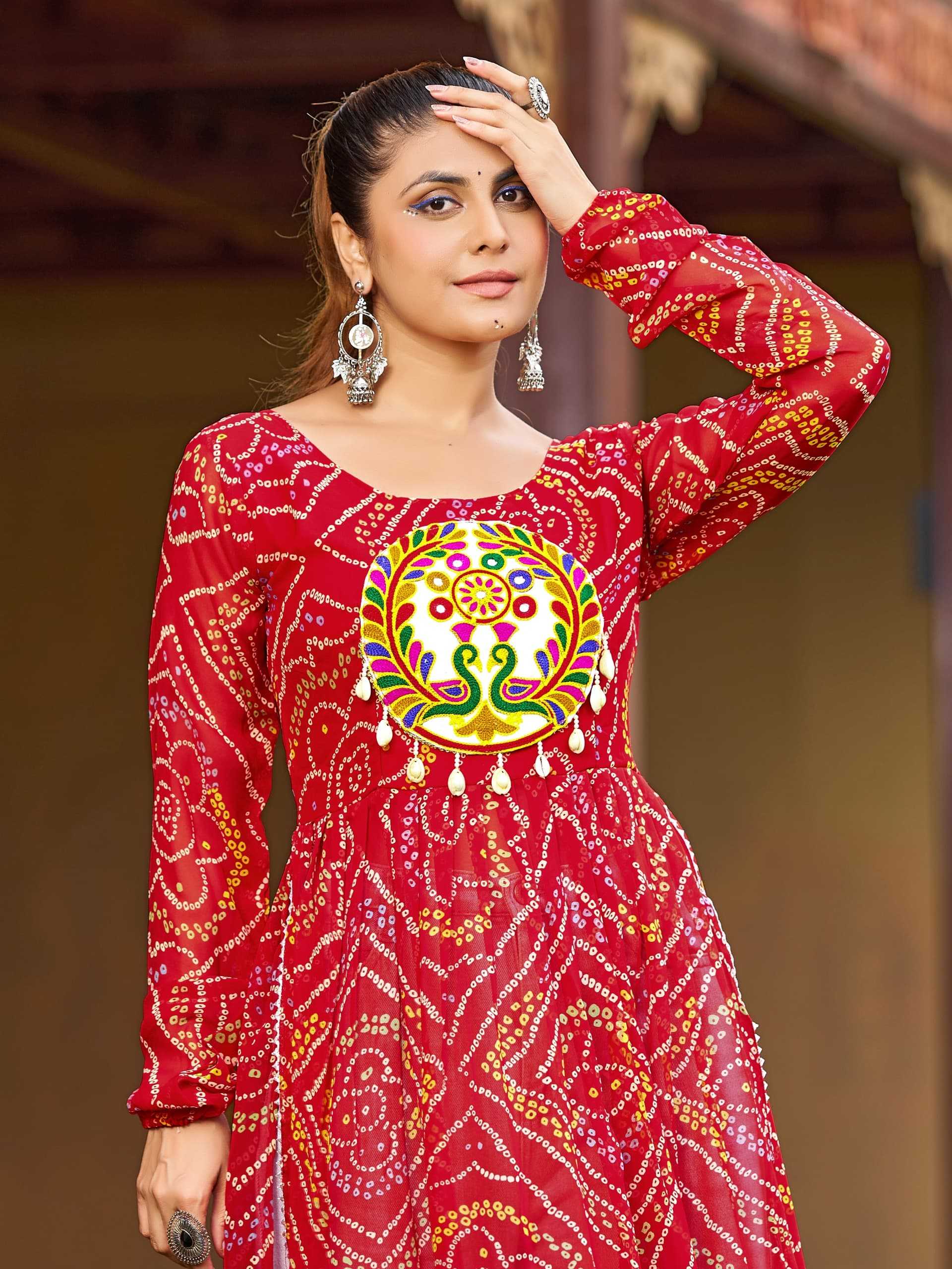 Faux Georgette Designer Kurti