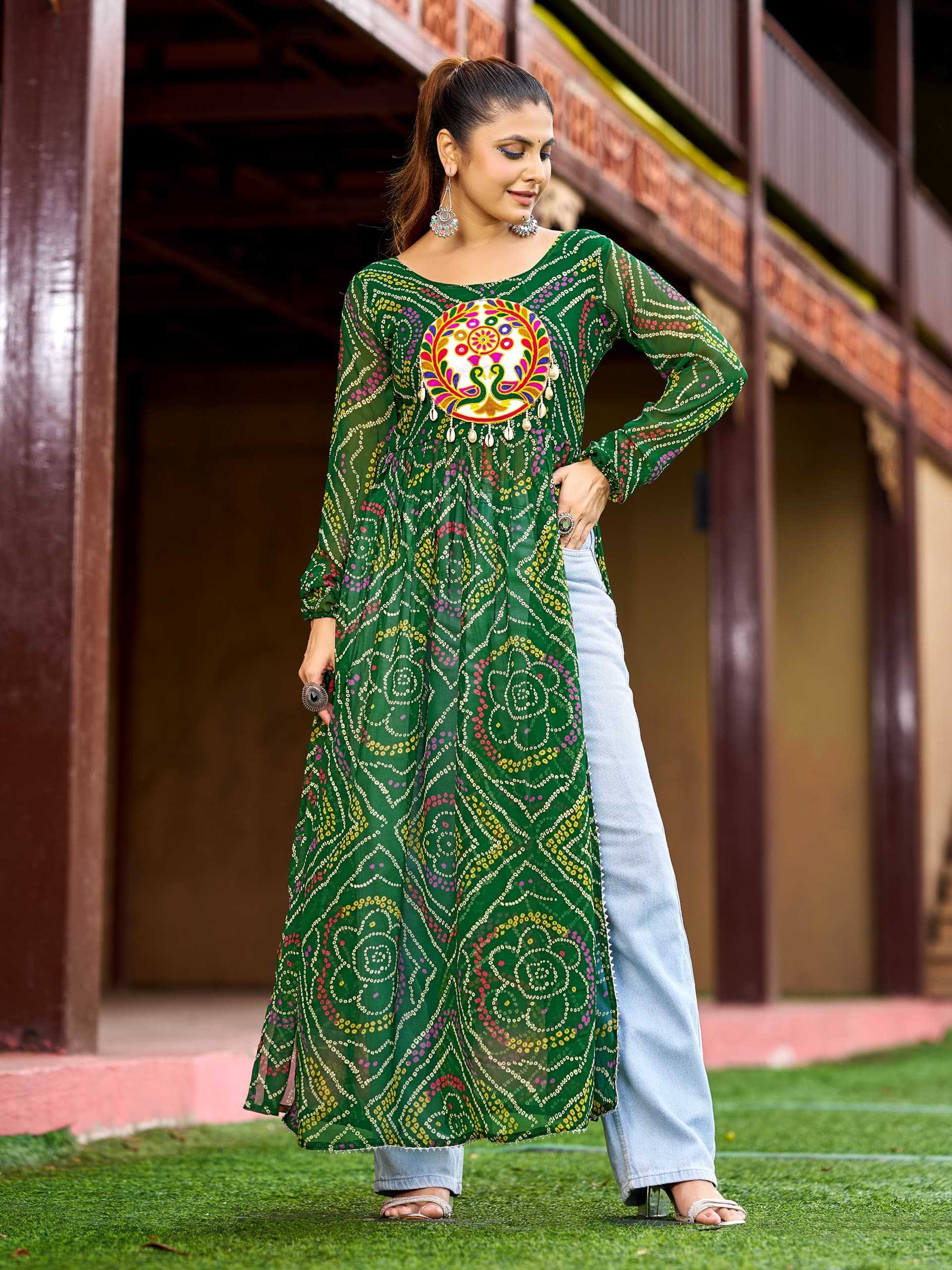 Faux Georgette Designer Kurti