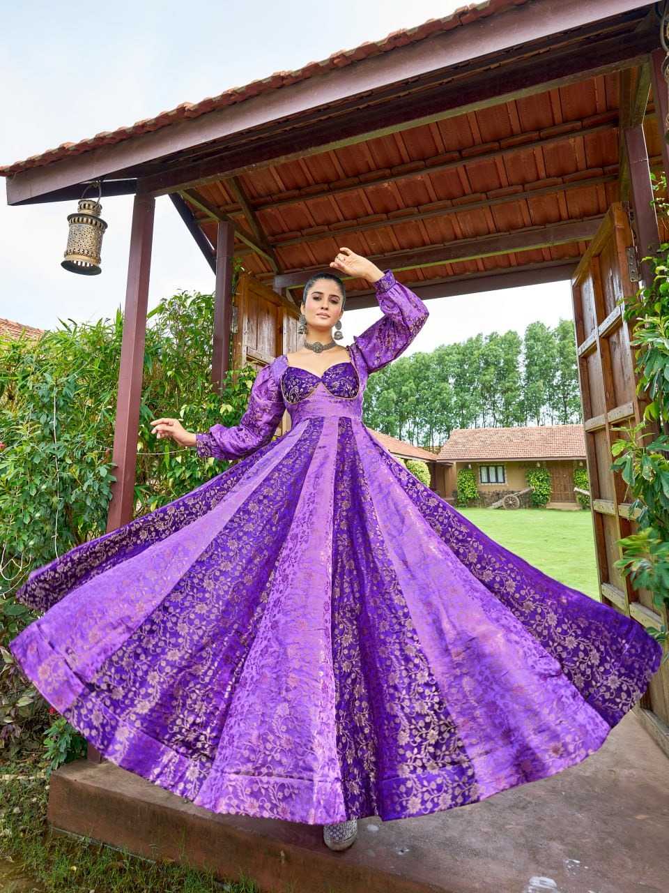 Viscose Fancy Gown