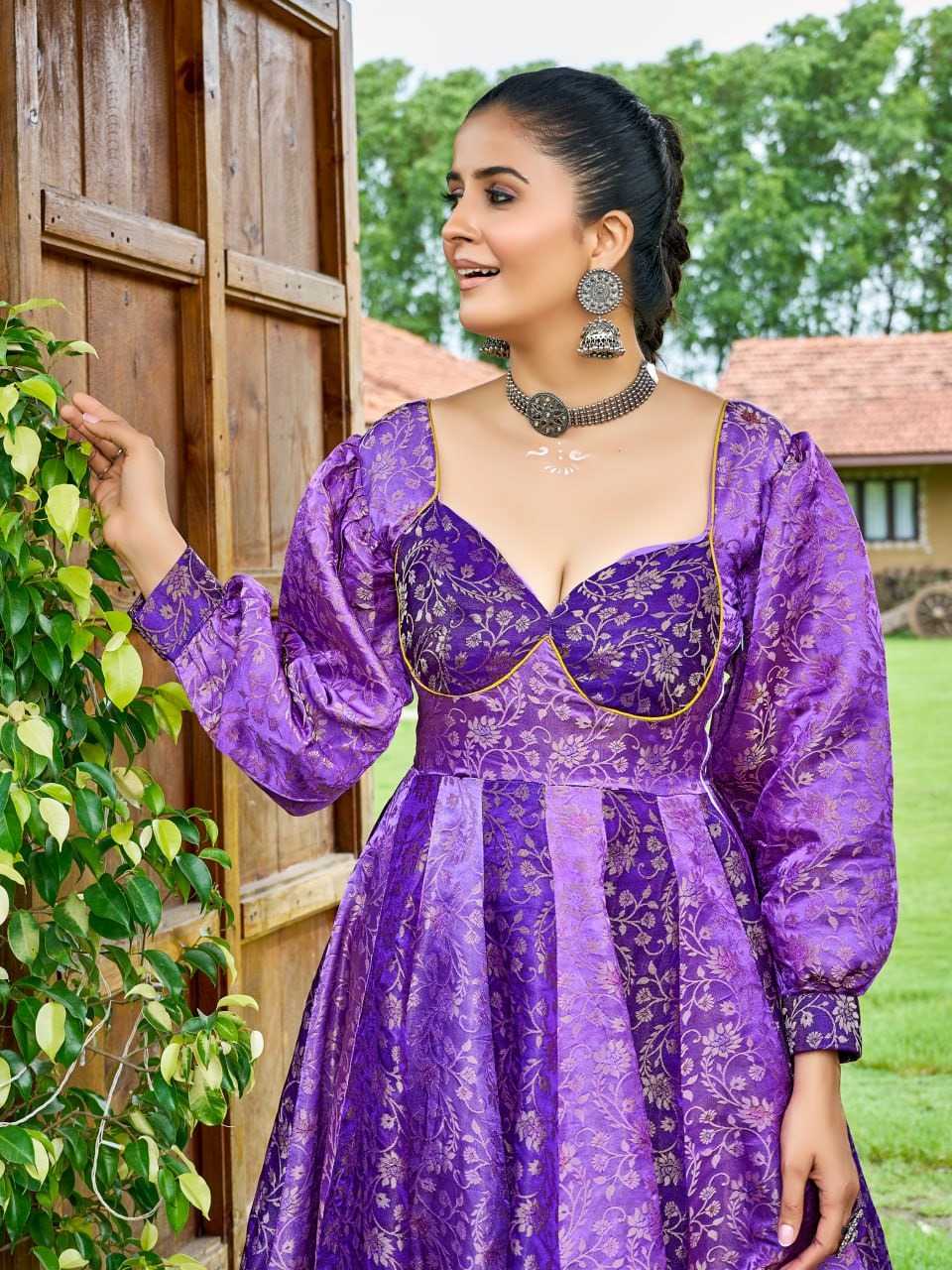 Viscose Fancy Gown