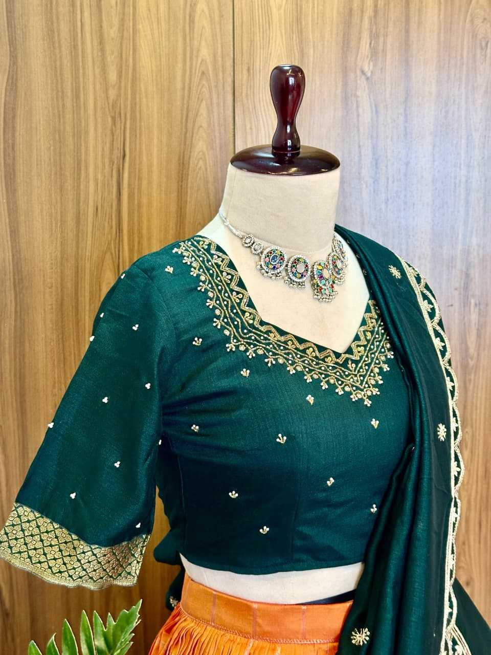Jiya Vichitra Silk Traditional Lehenga