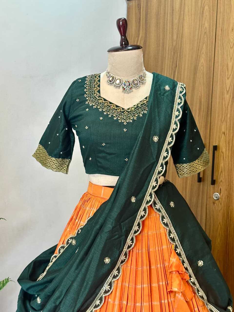 Jiya Vichitra Silk Traditional Lehenga