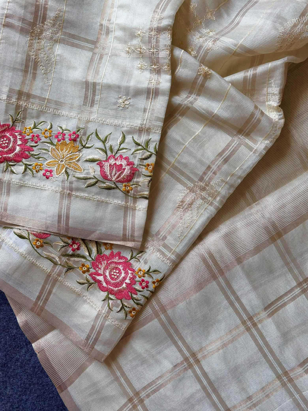 Tussar Silk Designer Saree