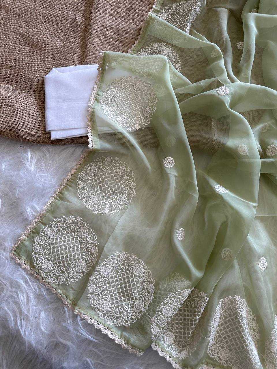 Organza Silk Saree