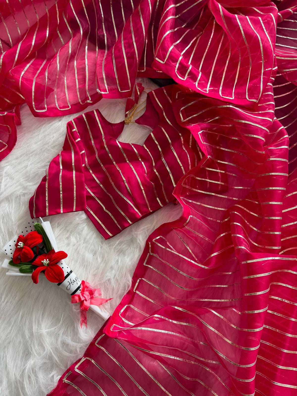 Gunjan Organza Designer Saree