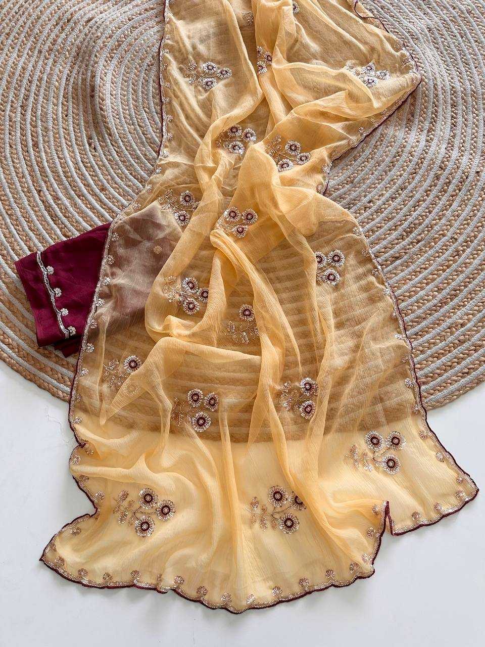 Chiffon Sequence Saree