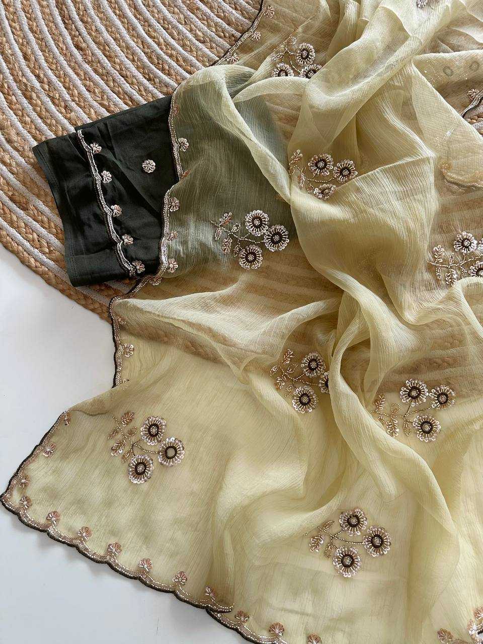 Chiffon Sequence Saree