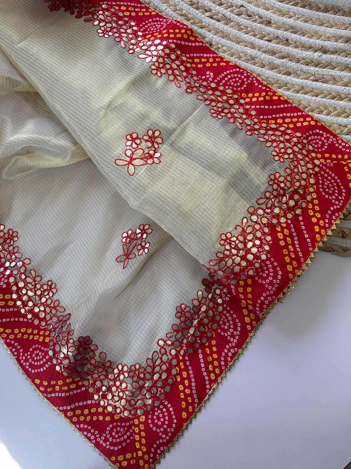 Soft Kota Gota Patti Saree