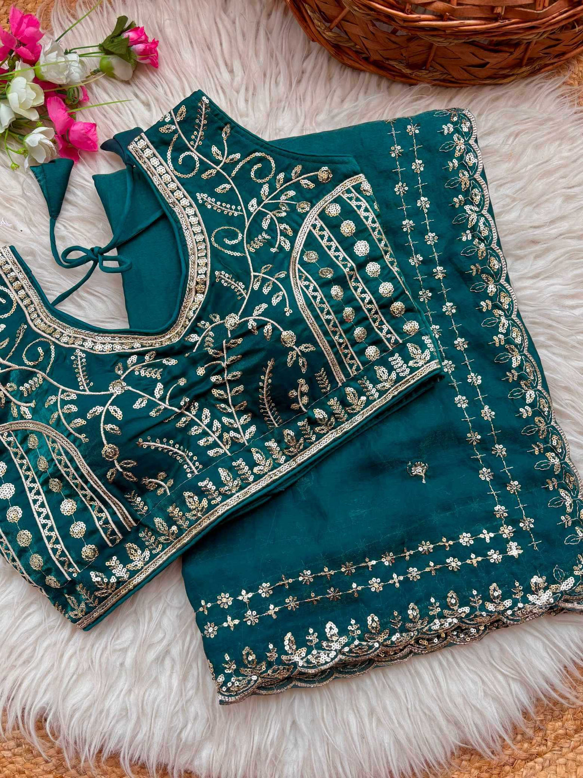 Mahalaxmi Satin Silk Designer Saree