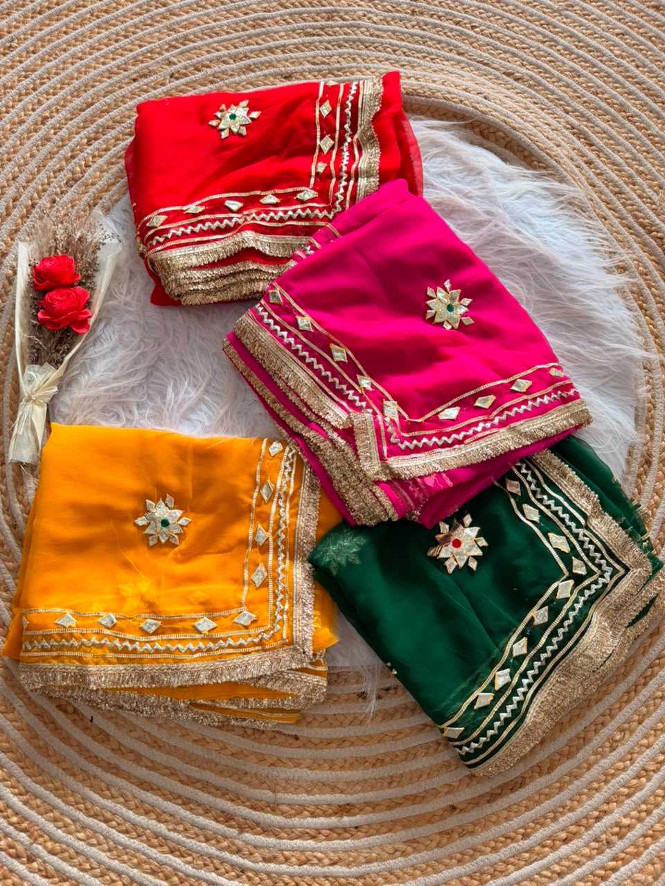 Mahek Georgette Saree